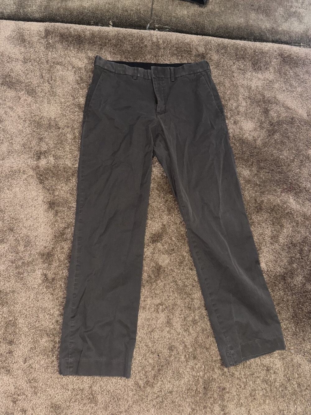 Express Producer black dress pants men 31/32 trouser wedding formal